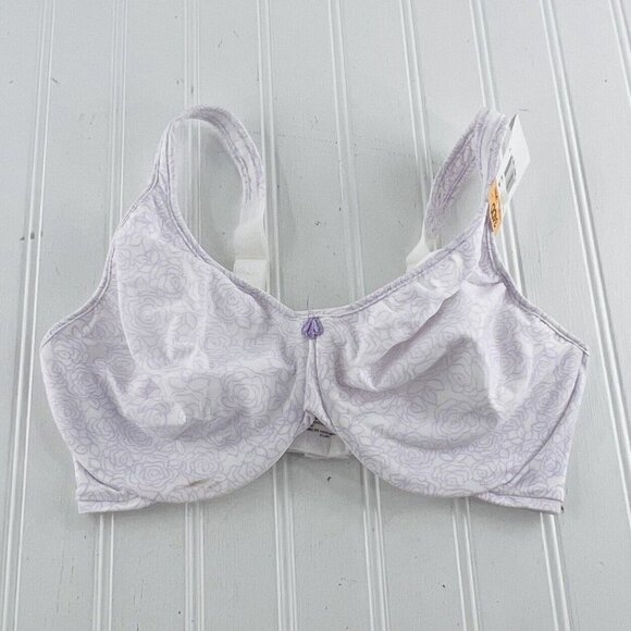 BALI DF3383 Bra size 34DD Lilac Rose Underwire NWT - Picture 1 of 4